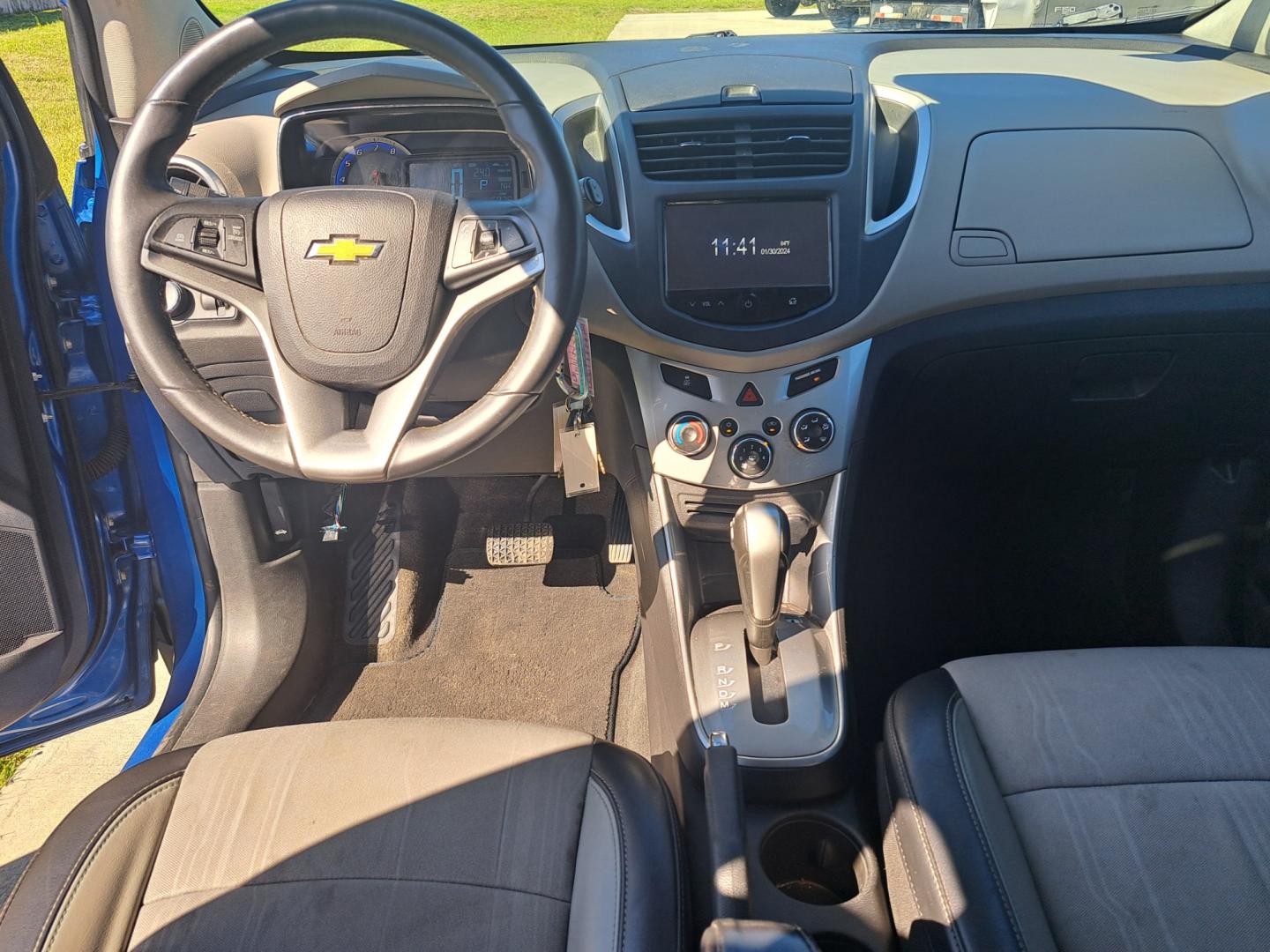 2015 Blue /BLACK Chevrolet Trax (KL7CJRSB5FB) , AUTOMATIC transmission, located at 1181 Aurora Rd, Melbourne, FL, 32935, (321) 241-1100, 28.132914, -80.639175 - Photo#4